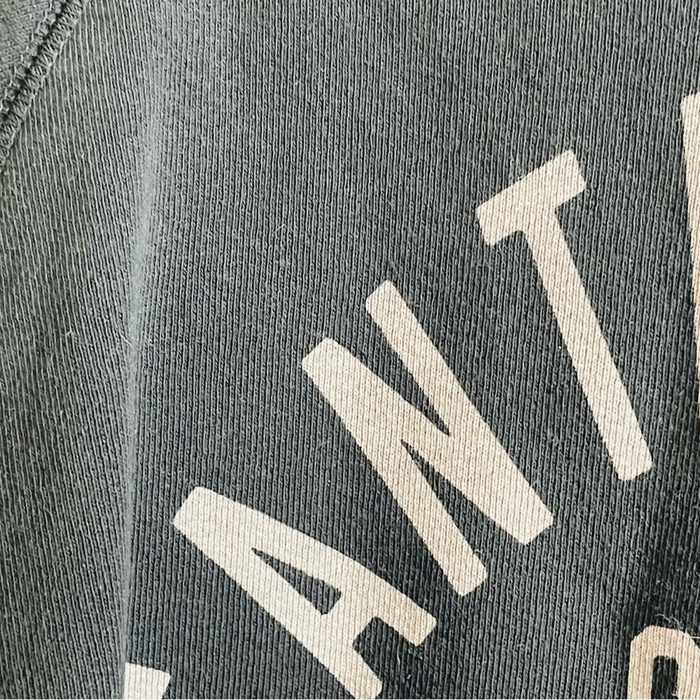 RETROBRAND RETRO BRAND FP Black Santa Monica Sweatshirt Free People L - Picture 3 of 6